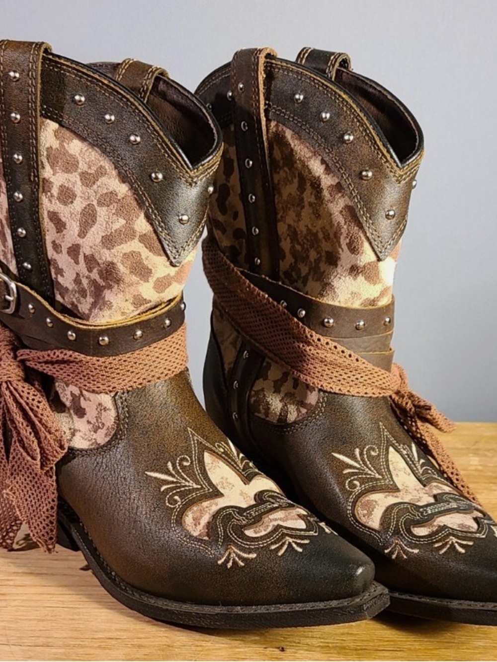 Rockin Country Collection Cowgirl Boots Size 9 The Masterson Boot Company